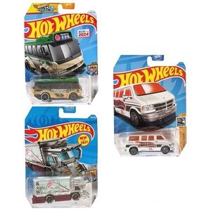 Hot Wheels Van Bus Truck Cars Vehicles Toy New
